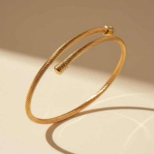 Zayra™ Twisted Cable Bracelet