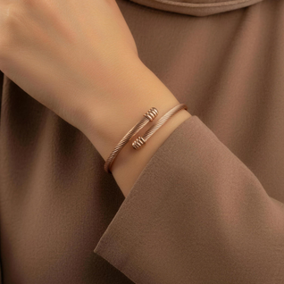 Zayra™ Twisted Cable Bracelet