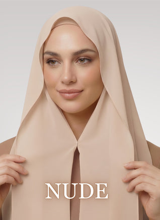 NurAmira™ - Instant Premium Chiffon Hijab