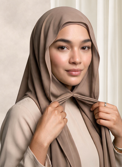 NurAmira™ - Instant Premium Chiffon Hijab