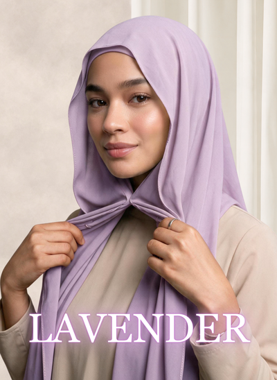 NurAmira™ - Instant Premium Chiffon Hijab