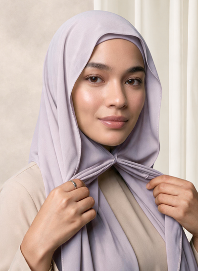 NurAmira™ - Instant Premium Chiffon Hijab