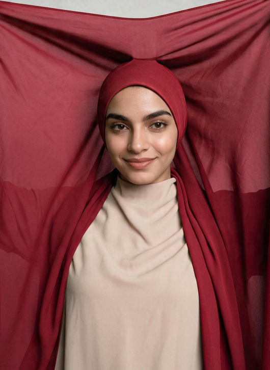 NurAmira™ - Instant Premium Chiffon Hijab