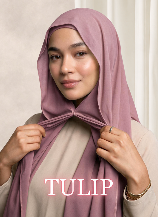 NurAmira™ - Instant Premium Chiffon Hijab