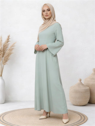 Ranya™ Linen Abaya