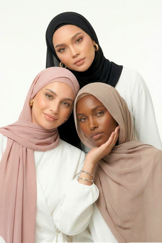 New NurAmira™ Instant Chiffon Hijab