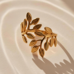 Noora™ Olive Branch Ring