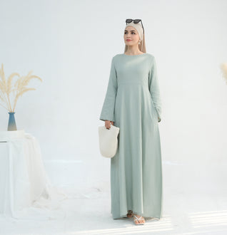 Ranya™ Linen Abaya