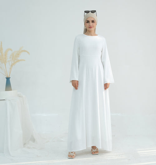 Ranya™ Linen Abaya